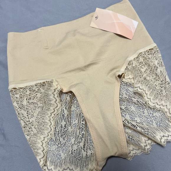 tummy Control Thong Shapewear Beige - Picture 6 of 7